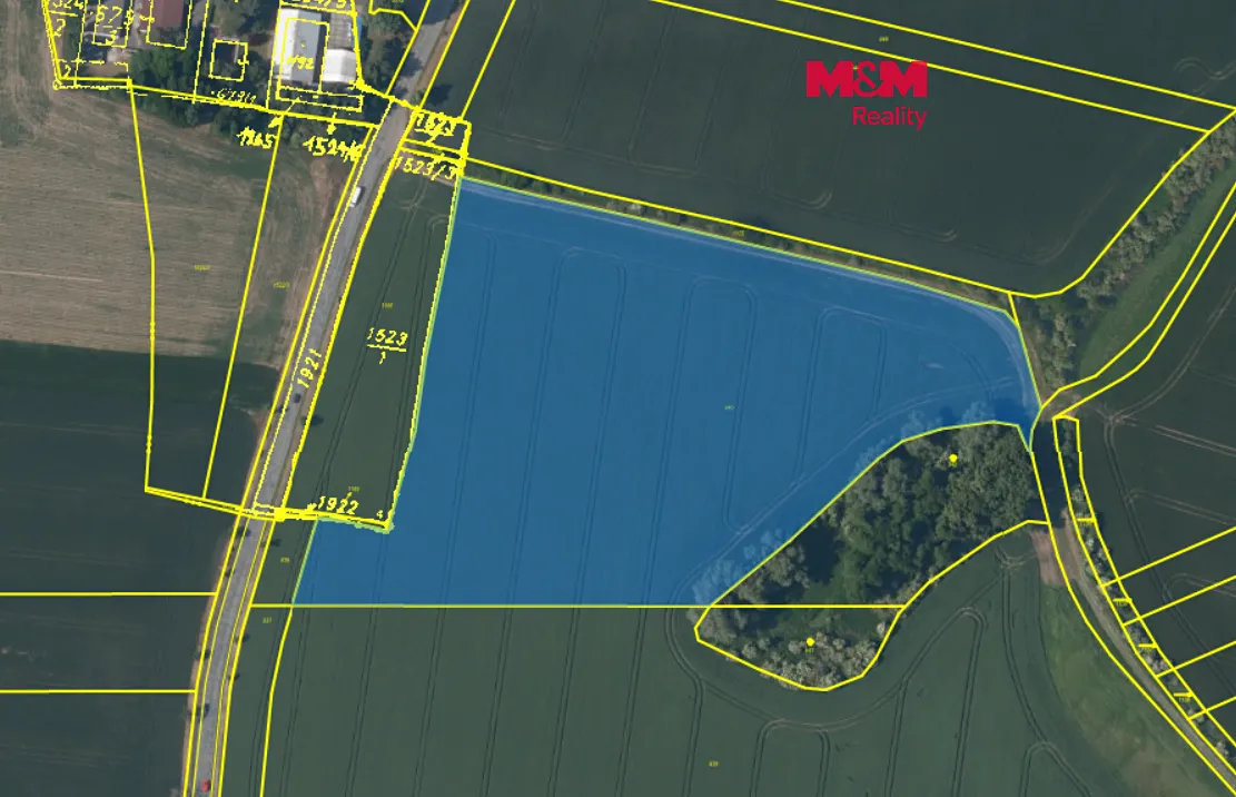 Prodej pole 24800 m²